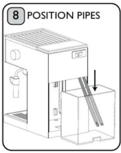 8 POSITION PIPES