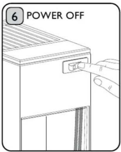 6 POWER OFF