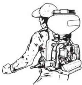 Maruyama MD8026-1 - Cautela a máquina é pesada quando esta com produto químico. Tenha cuidado. - 2
