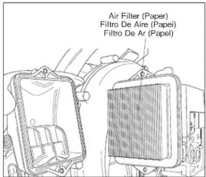 Air Filter (Paper) Filtro De Aire (Papei) Filtro De Ar (Papel)