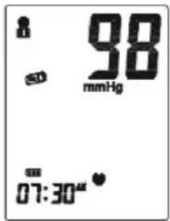 98 mmHg 07:30"°