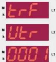 M trF L1 k M Utr L2 k M 0001 L3 k