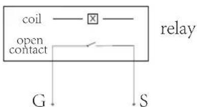 coil open contact G S relay