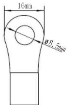 16mm Ø8.5mm