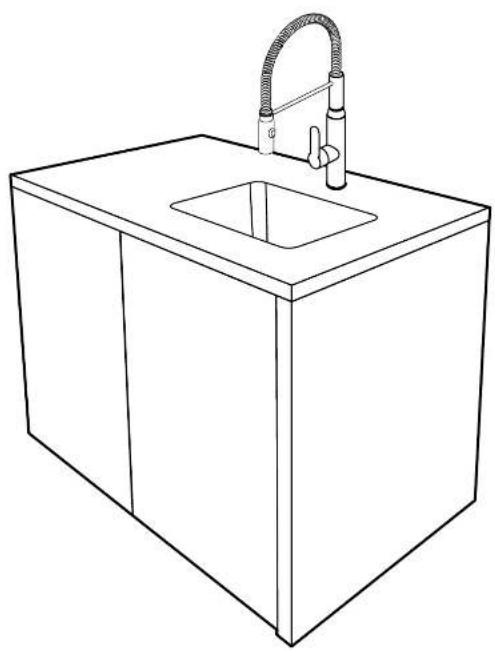BeefEater Signature BOK44WG - SINK MODULE - 1