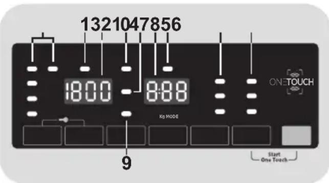 1321047856 1800 8:00 Kg MODE 9 Start One Touch
