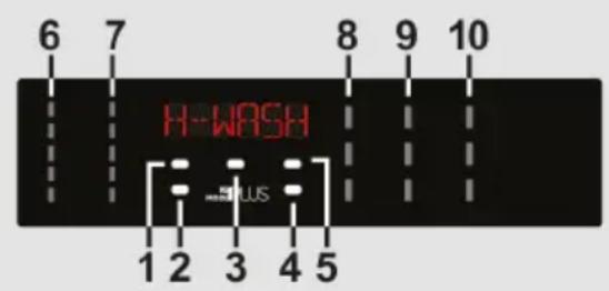 6 7 8 9 10 H-WASH SUS