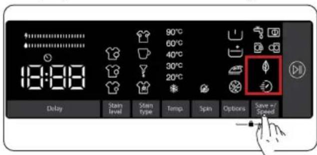 90°C 60°C 40°C 30°C 20°C 18:00 Delay Stain level Stem type Temp Spin Options Save - Speed