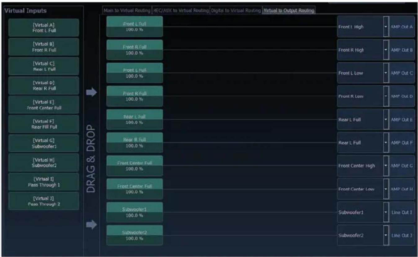 Helix V EIGHT DSP MK2 - Workflow-Schritt 2 – Ausgangsrouting - 1