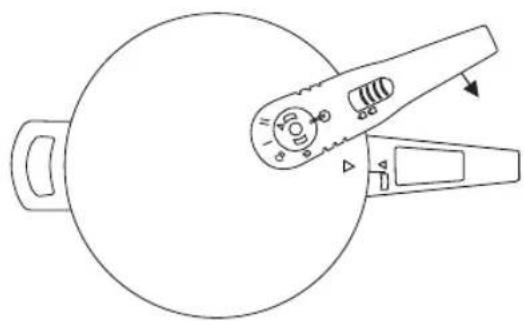 Tower T80245 - Closing the pressure cooker - 1