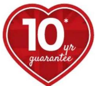 10* yr guarantee