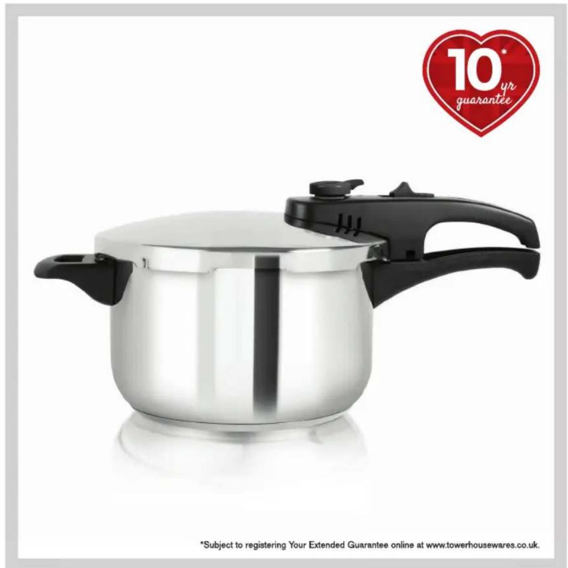 10* yr guarantee *Subject to registering Your Extended Guarantee online at www.towerhousewares.co.uk.
