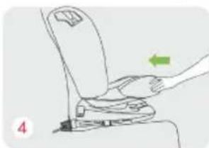 Chipolino X-Factor - Installing the car seat with ISOFIX - 4