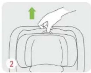Chipolino X-Factor - INSTALLING THE CAR SEAT IN „FORWARD FACING“ positon - 3