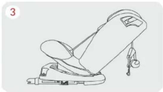 Chipolino X-Factor - Installing the ISOFIX - 3