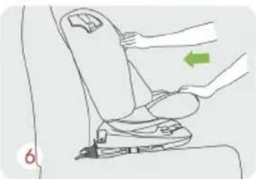 Chipolino X-Factor - Installation of the ISOFIX - 7