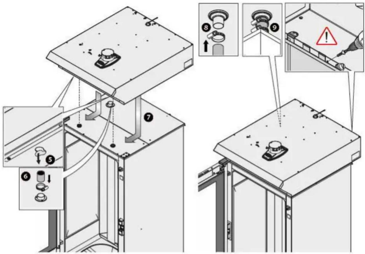 Unox BAKERTOP MIND.Maps - Anchoring to bottom-stacked ovens for BIG ovens - 1