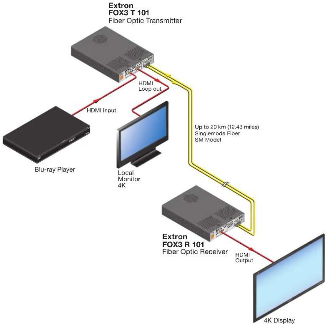 Extron FOX3 R 101 - Or - 1