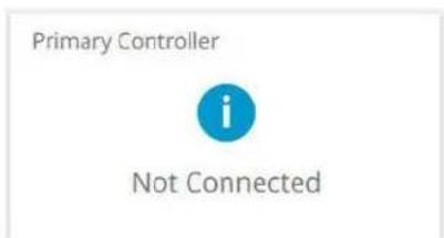 Primary Controller i Not Connected