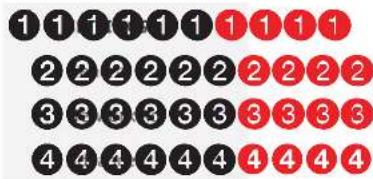 1 1 1 1 1 1 1 1 1 2 2 2 2 2 2 2 2 2 2 3 3 3 3 3 3 3 3 3 3 4 4 4 4 4 4 4 4 4 4