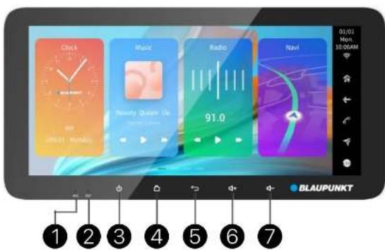 01/03 NOV. 10:00AM Blaupunkt 1 2 3 4 5 6 7
