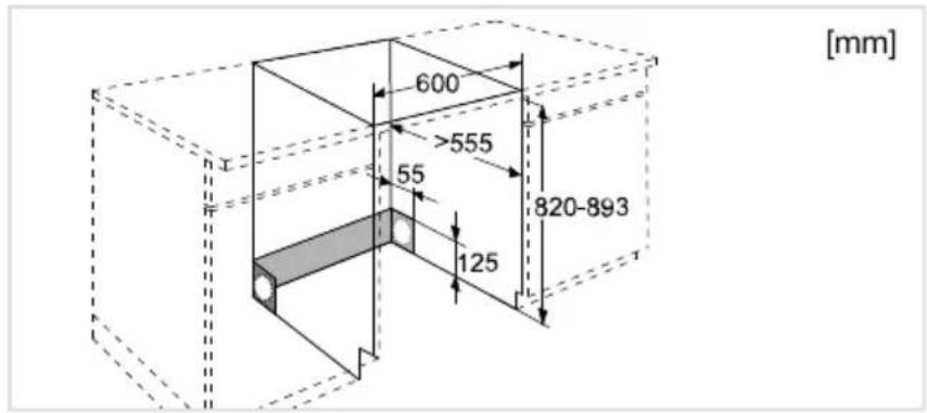 600 >555 55 820-893 125 [mm]