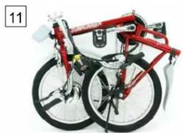 Shoprider Sunrunner SFB-18 - Steps to fold the E-Bike - 11