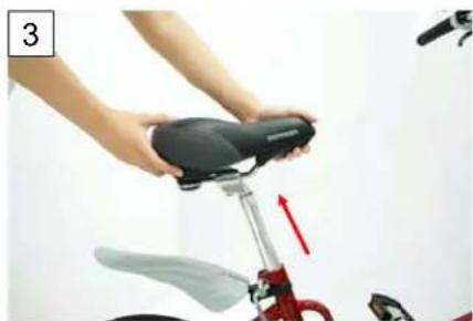 Shoprider Sunrunner SFB-18 - Steps to fold the E-Bike - 3