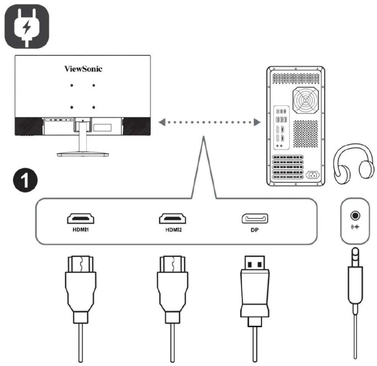 VIEWSONIC VA2730-4K-HD - 使用安全槽 - 3