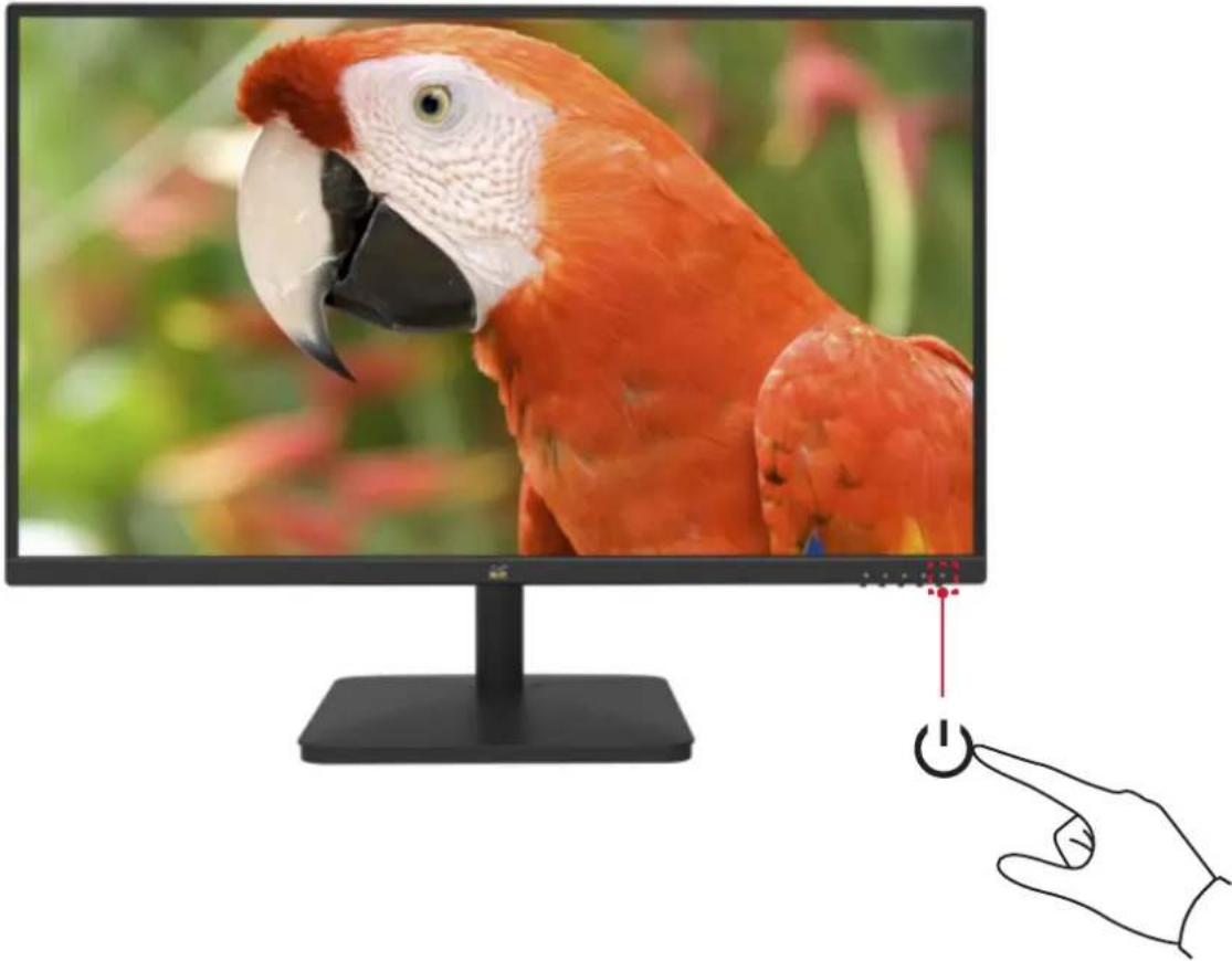 VIEWSONIC VA2730-4K-HD - 开启或关闭设备 - 1