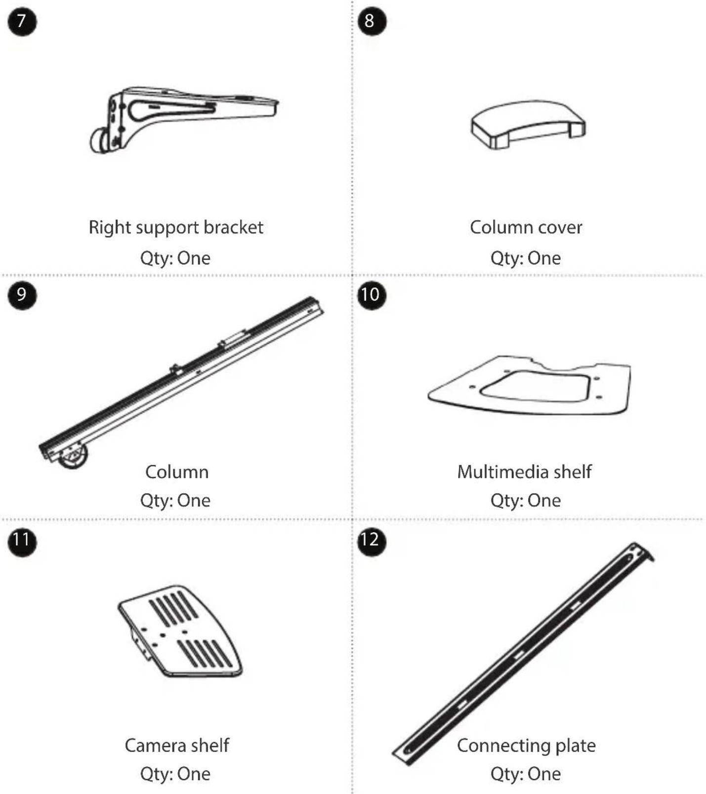 StarTech.com STNDMTV70 - Package contents - 2