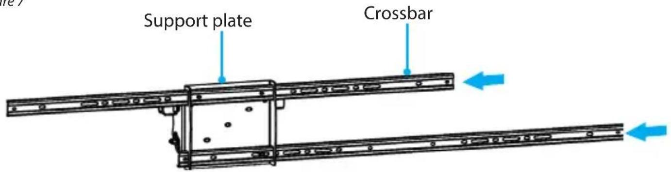 Support plate Crossbar