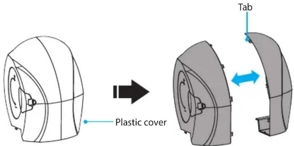 Plastic cover Tab