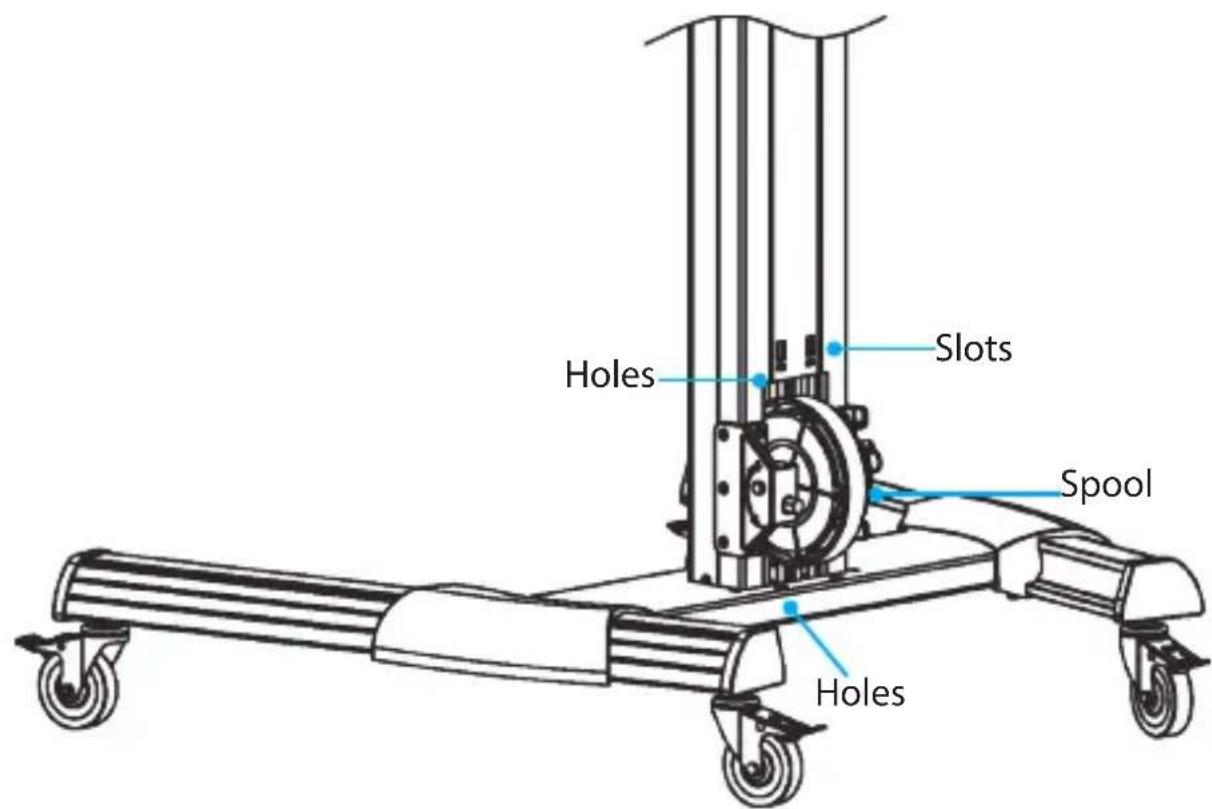 Holes Slots Spool Holes