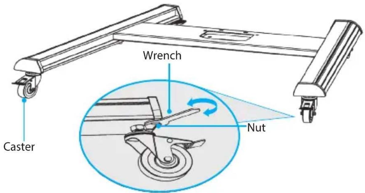 Caster Wrench Nut