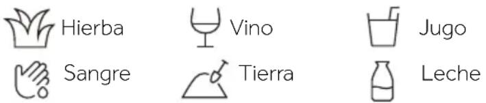 Hierba Vino Jugo Sangre Tierra Leche