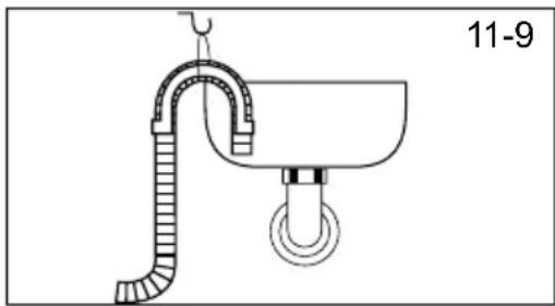 HAIER HW100-B14979NU1 - Εύκαμπτος σωλήνας αποστράγγισης προς νιπτήρα - 1