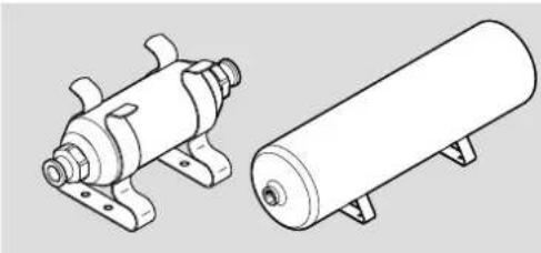 Festo CRVZS-0.75 - Air reservoir - 1
