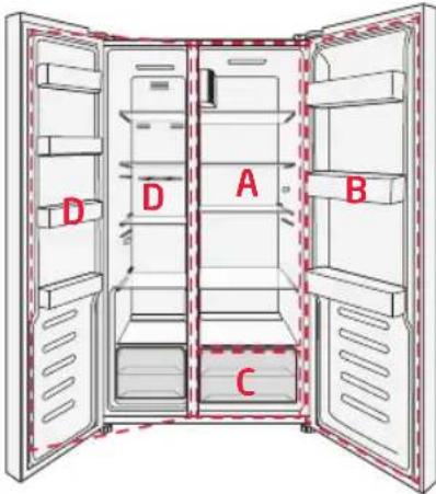 Koenic KDD 141 E NF IN - Storage of food and beverages - 1
