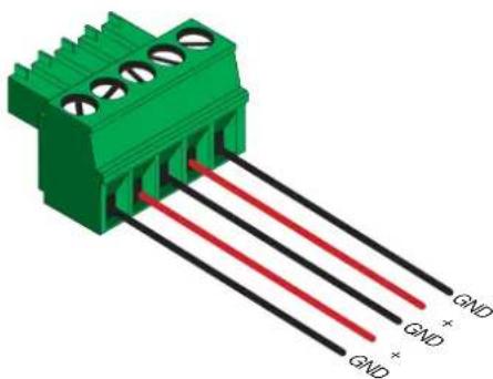 Atlona AT-HDR-SW-52ED - L/R Port Wiring - 2