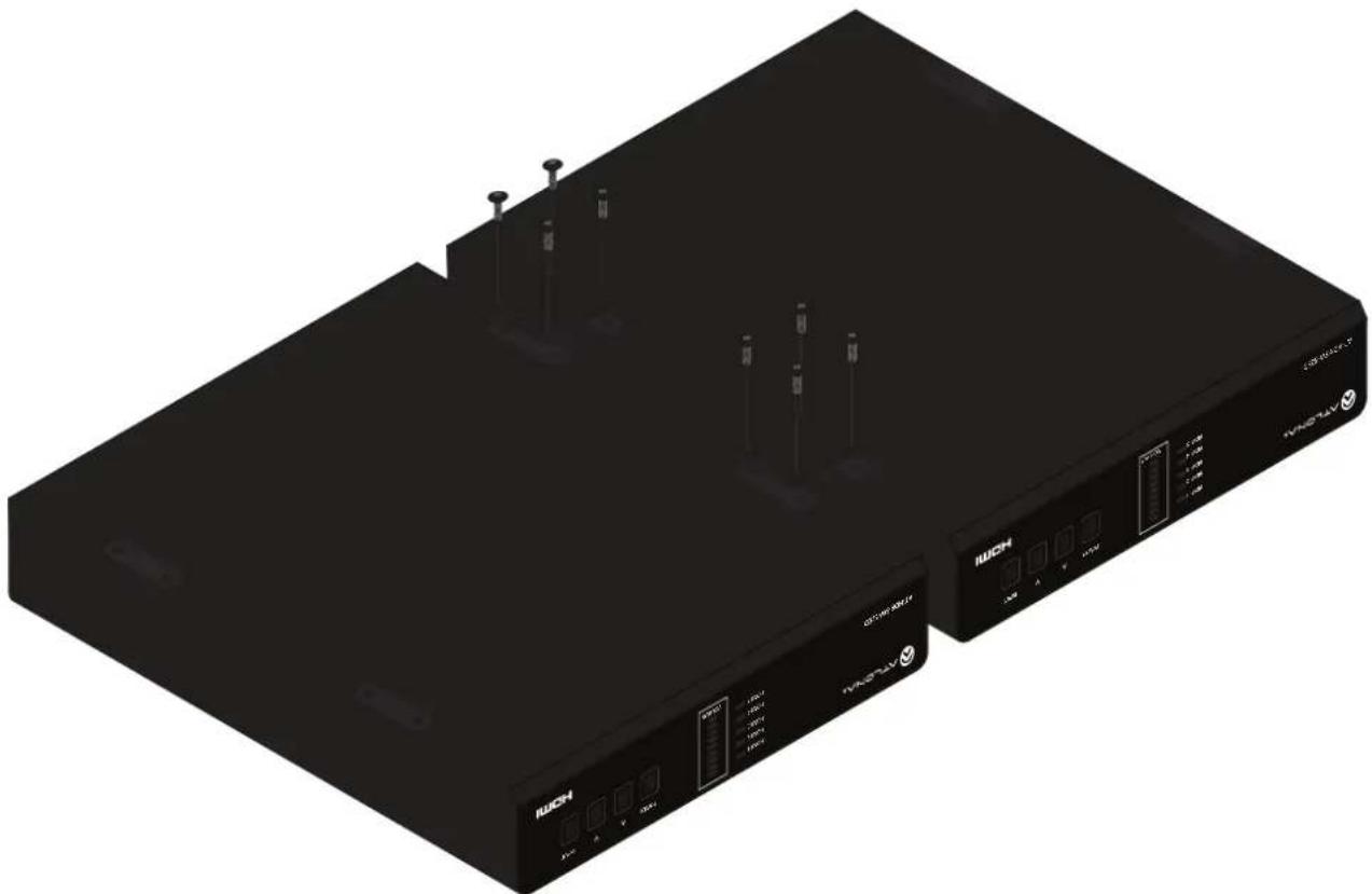 Atlona AT-HDR-SW-52ED - Dual Unit Rack Installation - 2