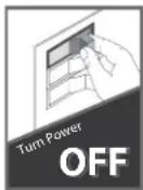 Casablanca 99198 - Turn off the power to the ceiling fan and receiver. - 1
