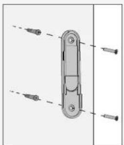 Casablanca 99198 - Install the Handheld Control cradle bracket. - 2
