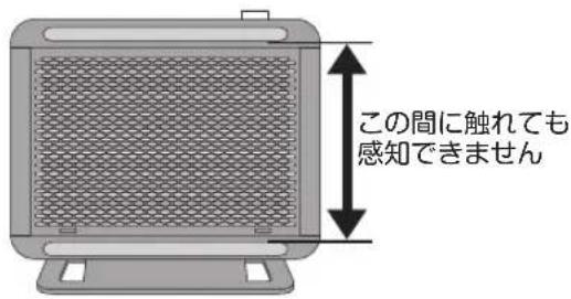 Yamazen DBW-SEJ12 - 〔感知できない障害物について〕 - 1