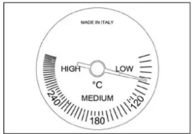 MADE IN ITALY HIGH LOW °C MEDIUM