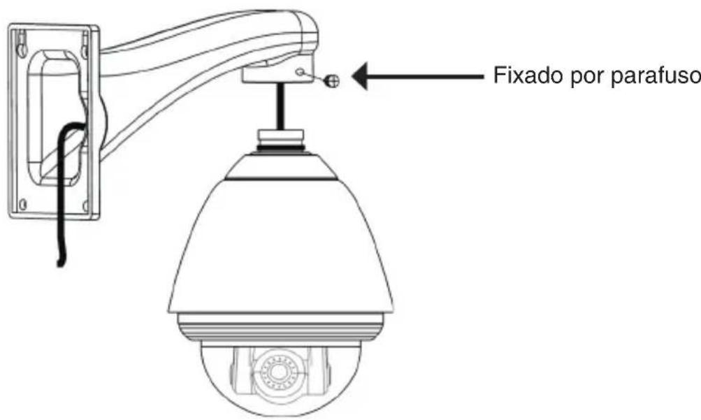 Fixado por parafuso