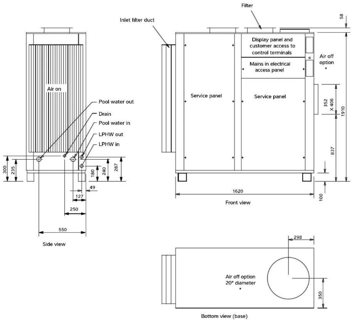 Calorex Delta - DT4A, DT4B ER Configuration - 2