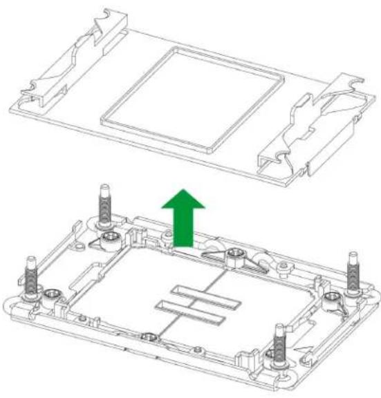 Supermicro X14SBW-TF - Preparing the Processor Socket for Installation - 2