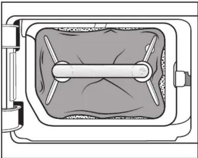 MIELE TSL683WP 125 Gala Edition - Sokkelfilteret udskiftes - 1