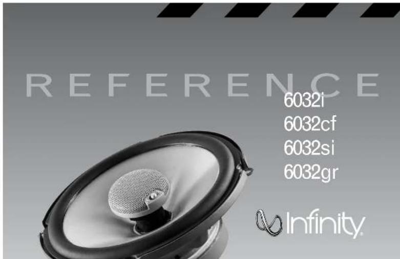 REFERENCE 6032i 6032cf 6032si 6032gr Infinity.